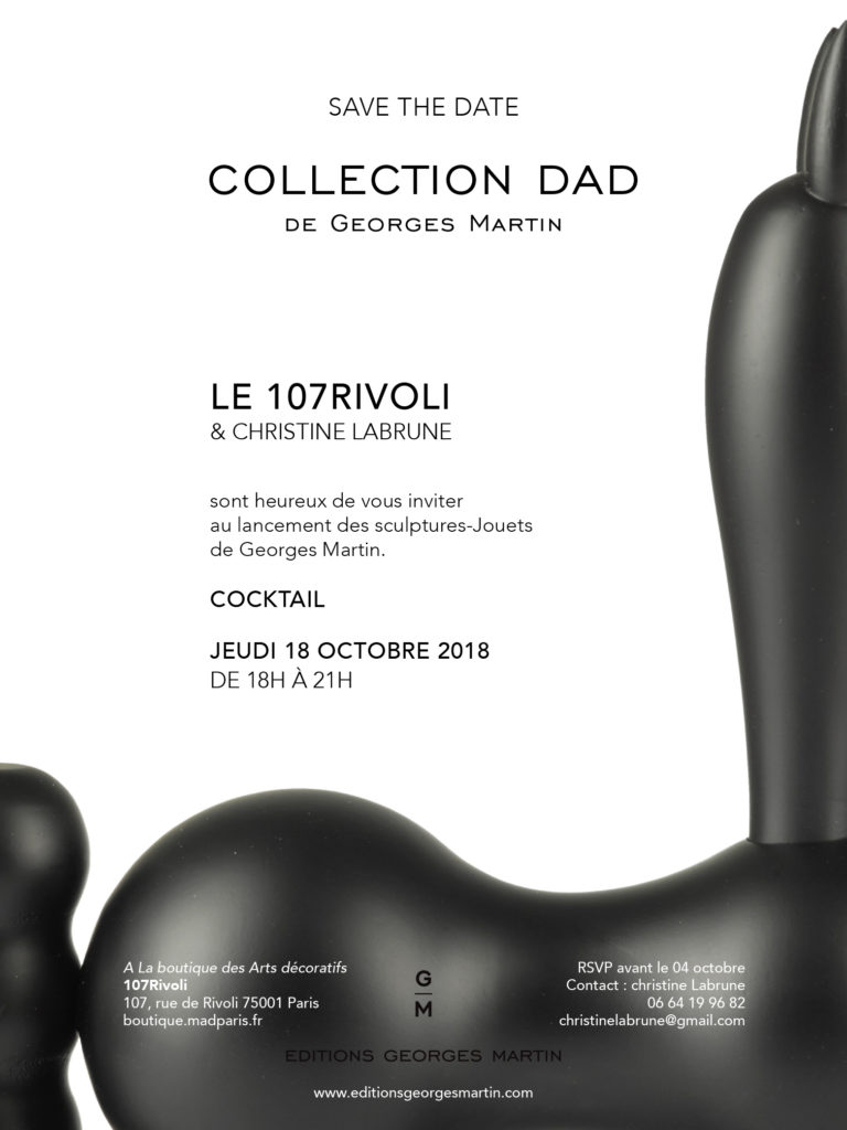 save the date lancement collection dad