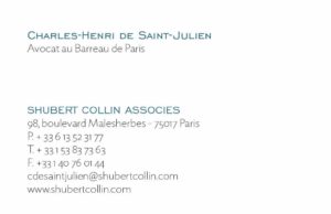 Shubert collin CV verso 4