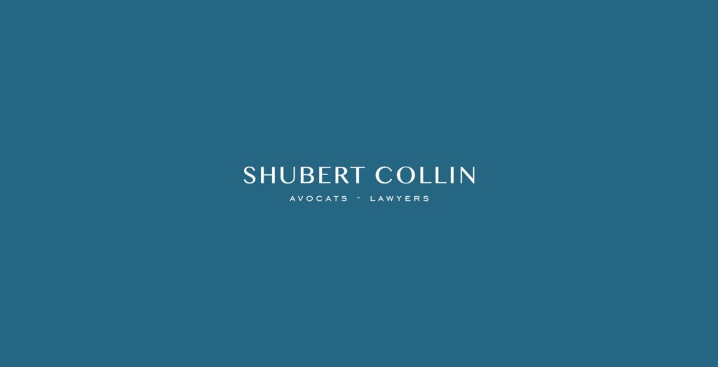 Shubert collin Correspondance recto