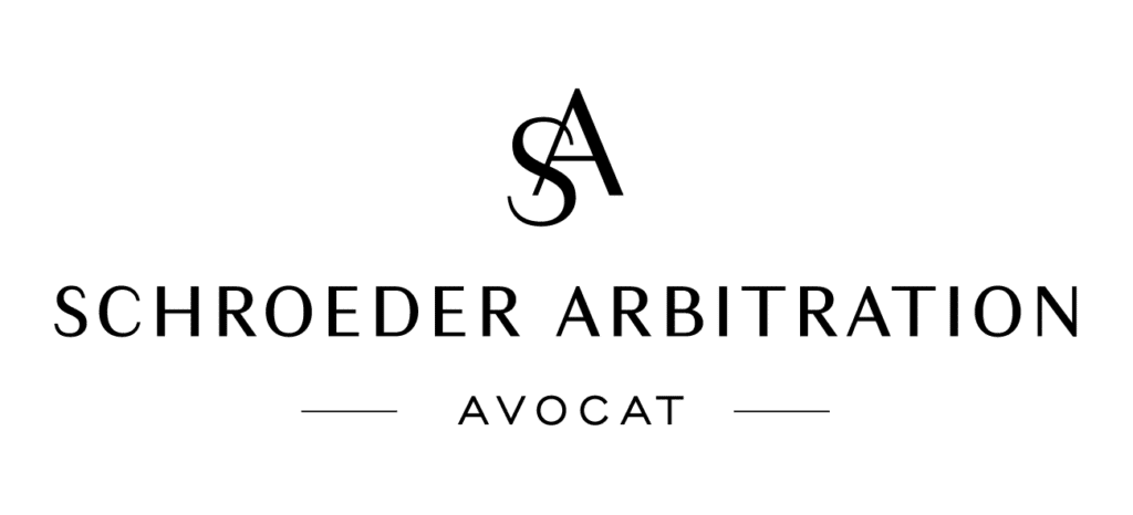 logo Schroeder Arbitration noir